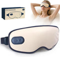 Eye Massager with Heat, Birthday Christmas Gifts for Women Men Her Him, Heated Eye Mask for Dry Eyes, Migraine Relief, Strain Relief, Improve Sleep